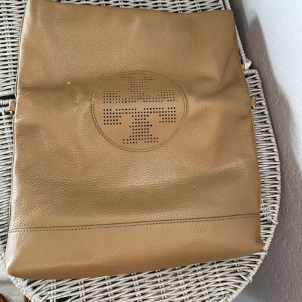 TORY BURCH KIPP MESSENGER fold over bag